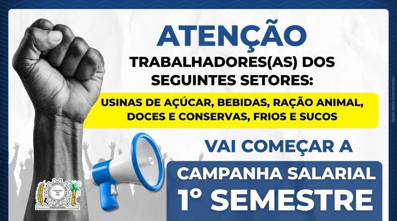 Pauta de Negociação 1º Semestre