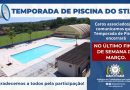 Temporada das Piscinas do STIAP