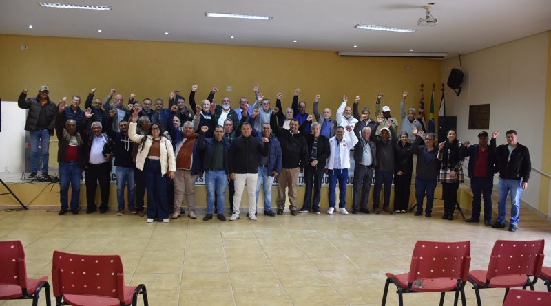 Reunião com os sindicatos filiados para Prestação de Contas da FETIASP de 2025.